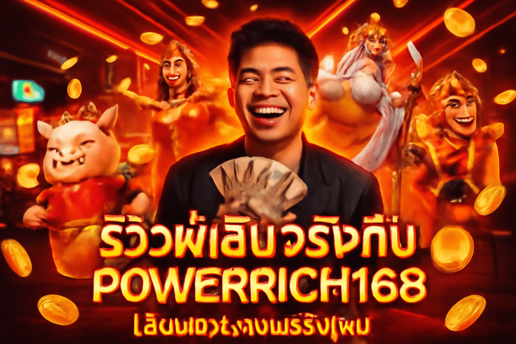 รีวิวผู้เล่นจริงกับ POWERRICH168 เล่นแล้วได้เงินจริงไหม