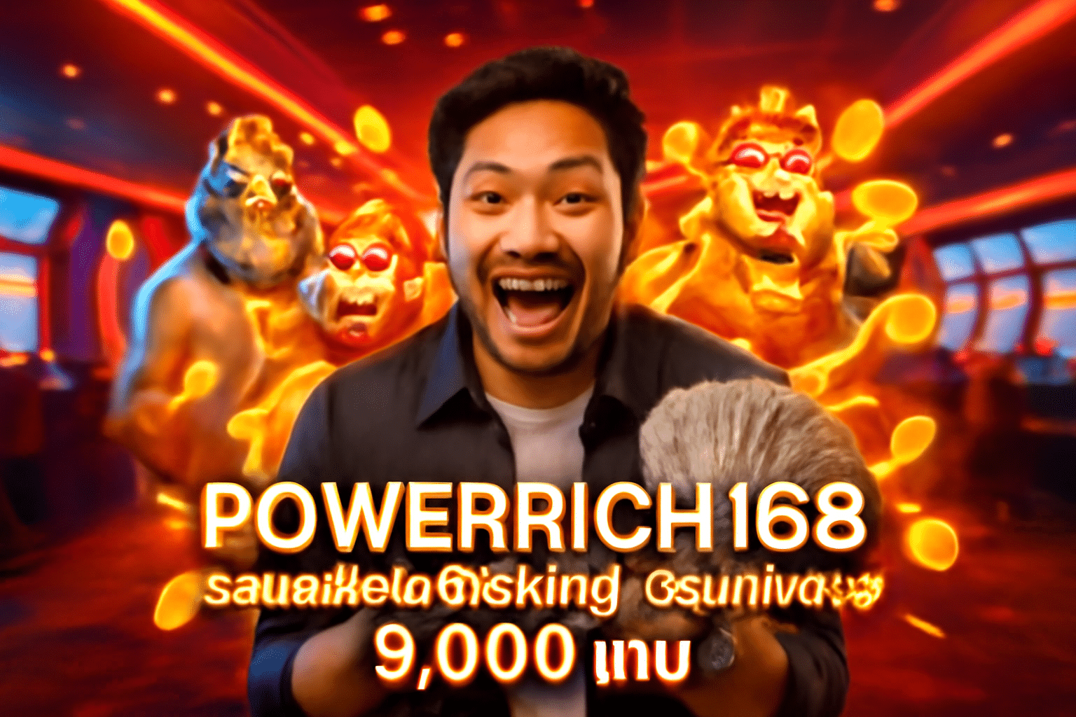 POWERRICH168 รวมสล็อตค่ายใหญ่ ครบทุกค่าย 6,000 เกม